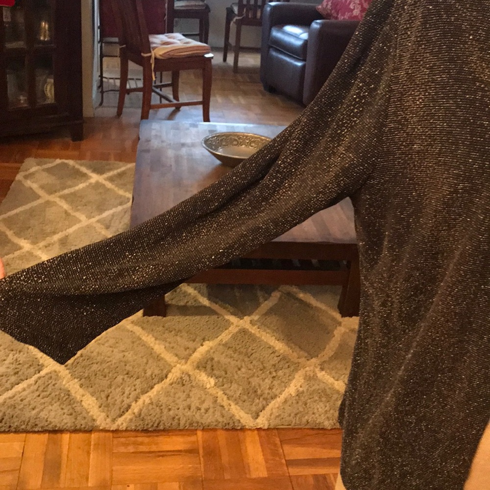 Teddy dressy, knit like, sparky cardigan top - Picture 4 of 6